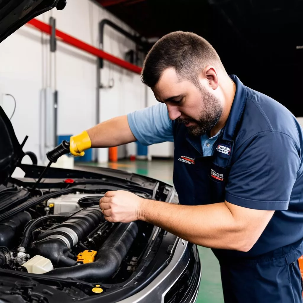 Kiểm tra động cơ ô tô