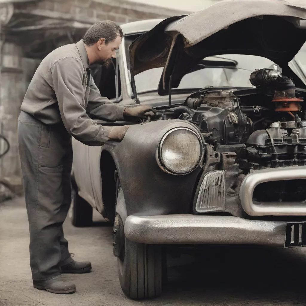 중고차 엔진 점검