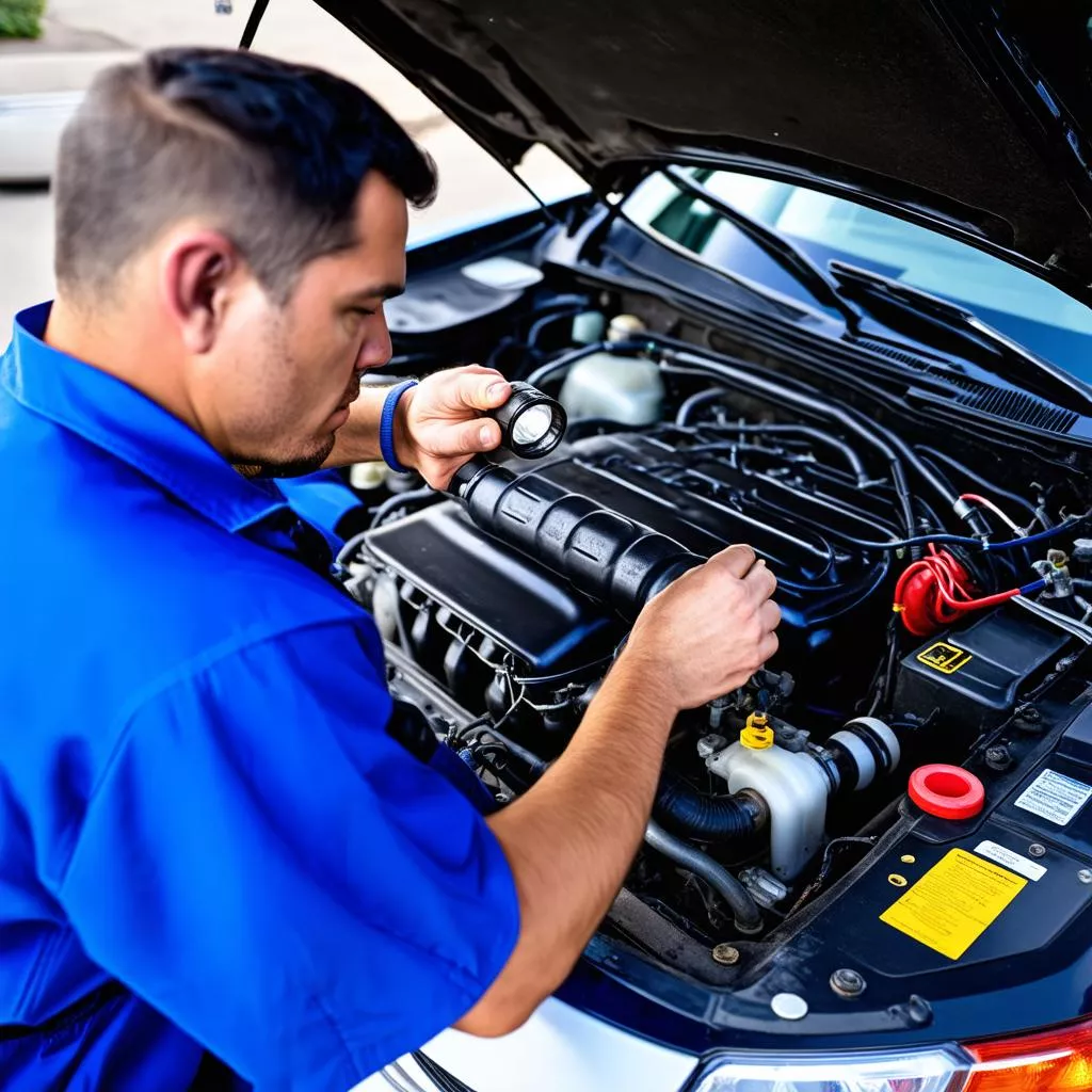 Kiểm tra động cơ ô tô cũ