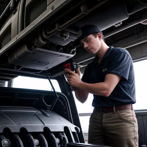 Memeriksa Mesin Mobil Pickup Bekas
