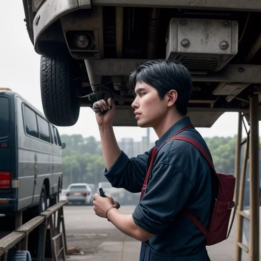 Kiểm Tra Động Cơ Xe County Cũ