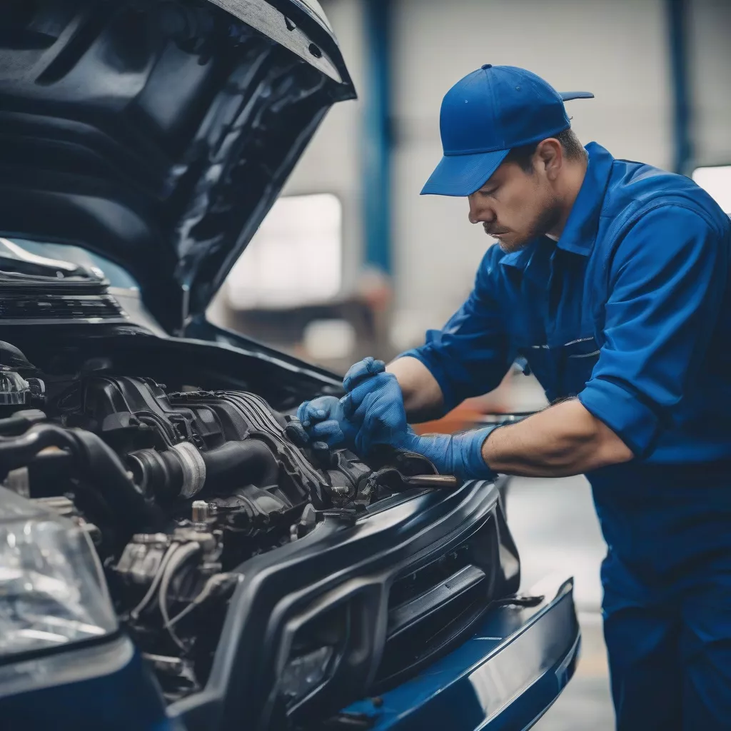 Kiểm tra động cơ xe tải