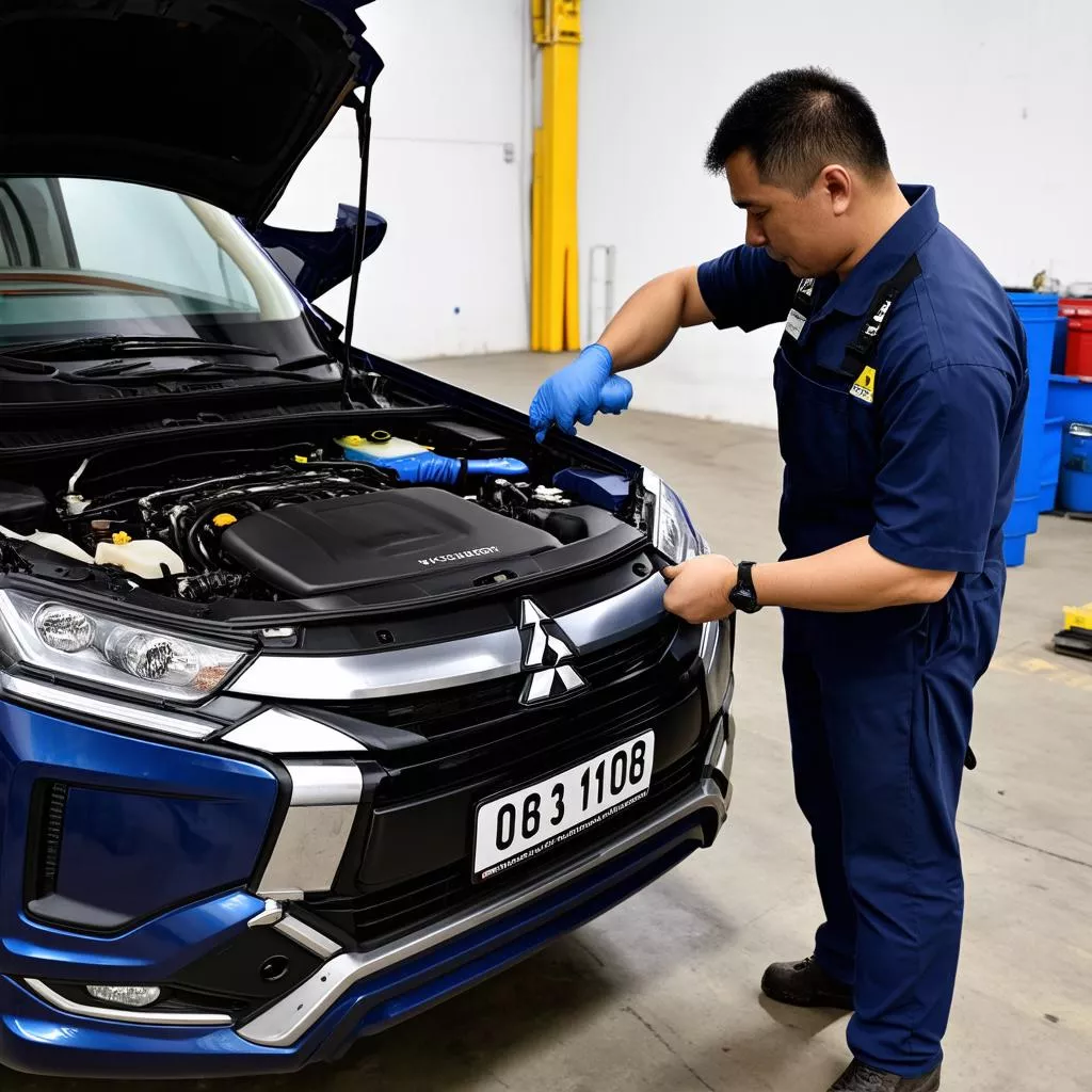 Kiểm tra động cơ xe Xpander cũ