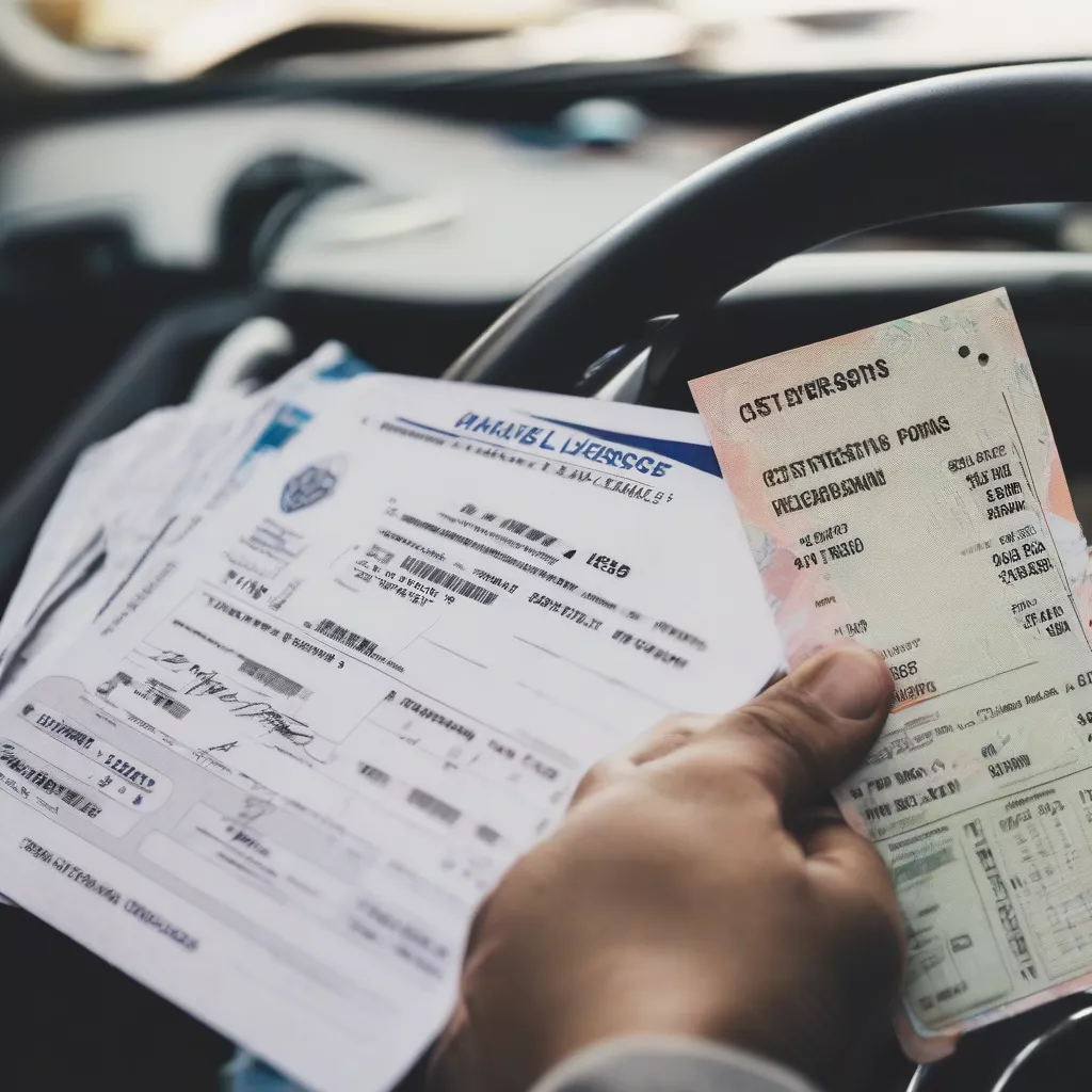 Giấy Tờ Mang Theo Khi Đi Ô Tô: Cẩm Nang Bỏ Túi Cho Các Bác Tài