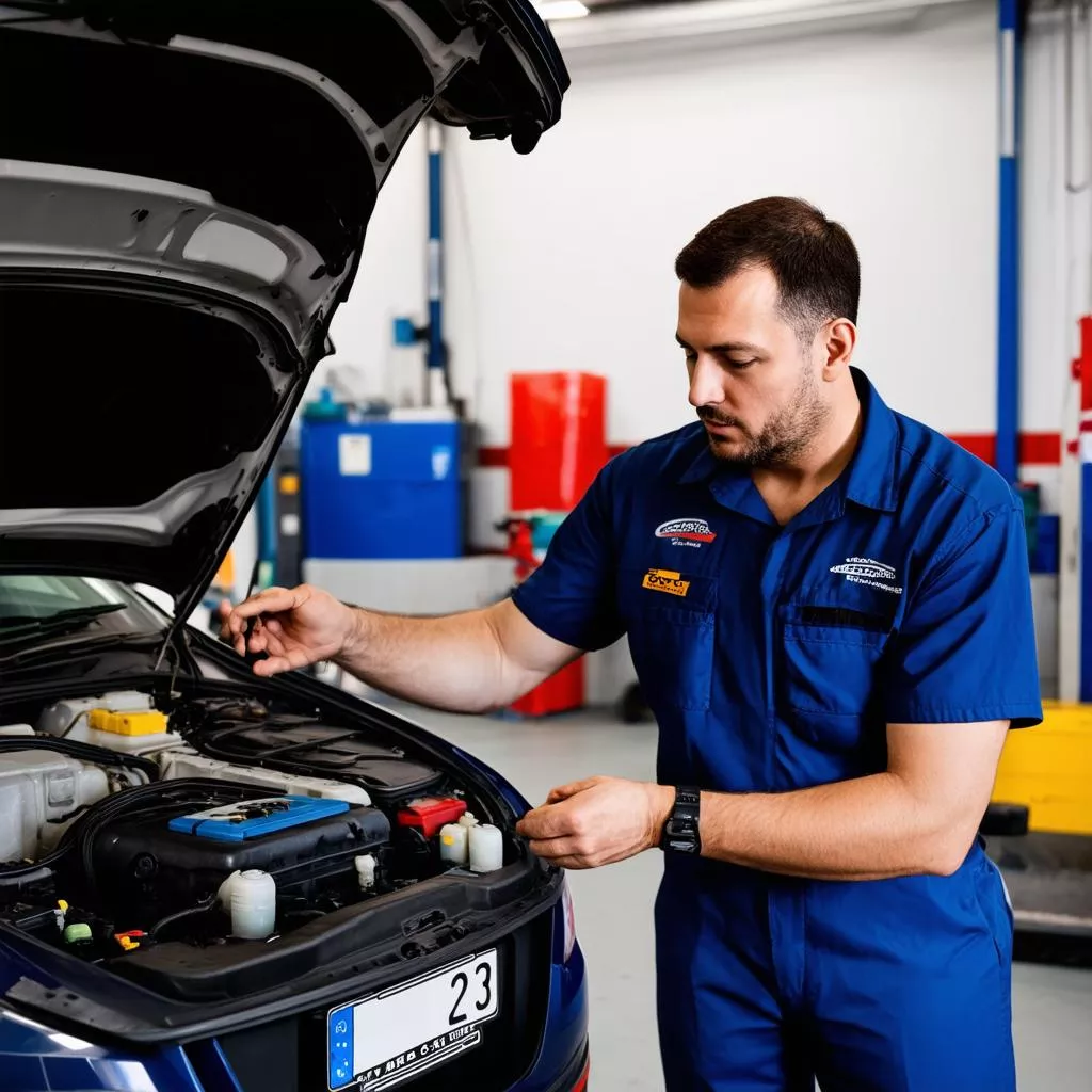 Vérification du système ABS d'une Chevrolet Cruze