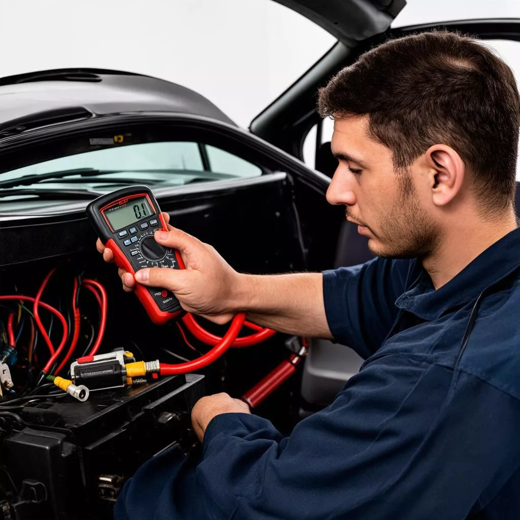 Kiểm tra hệ thống điện ô tô