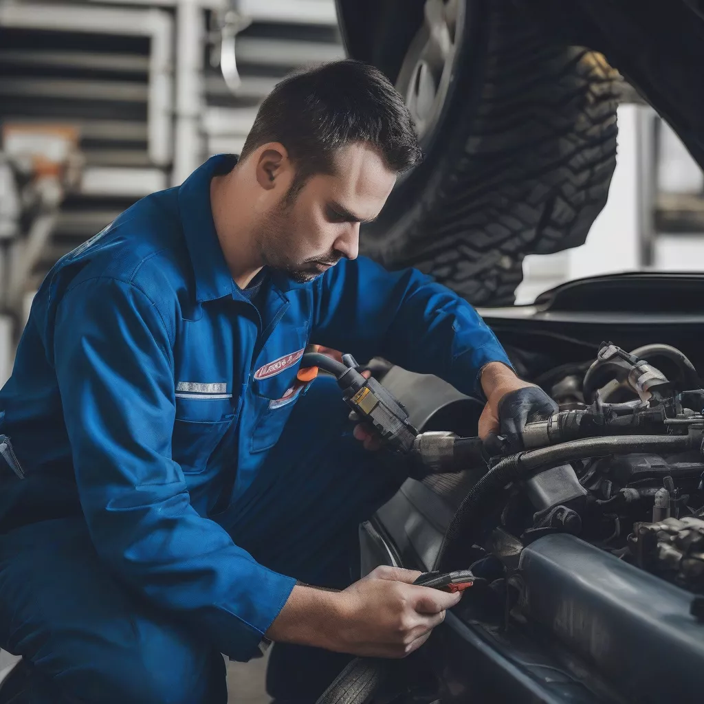 Kiểm tra hệ thống nhiên liệu xe tải