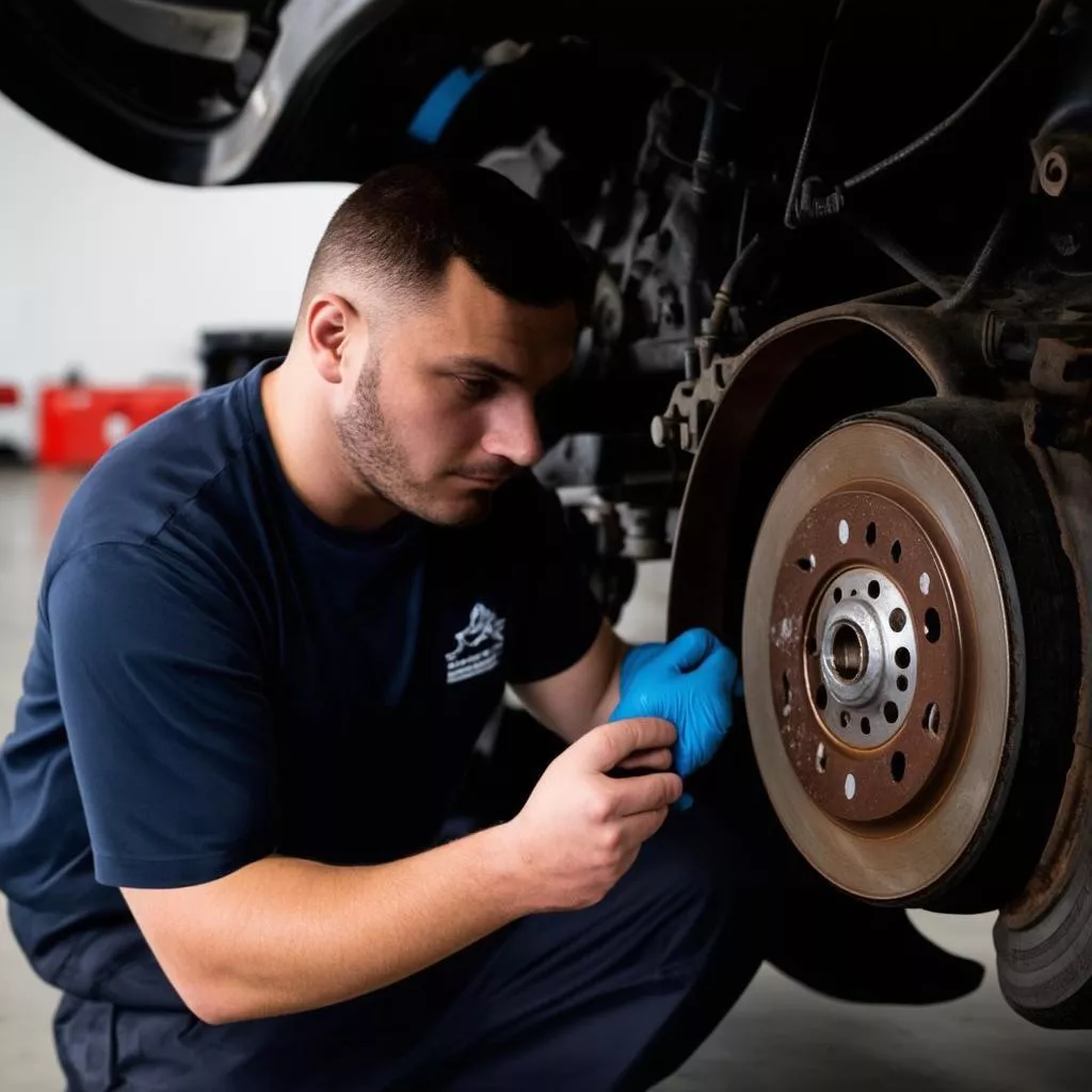 Kiểm tra hệ thống phanh ô tô