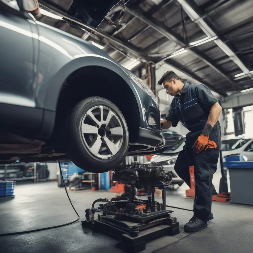 Kiểm tra hệ thống phanh xe ô tô