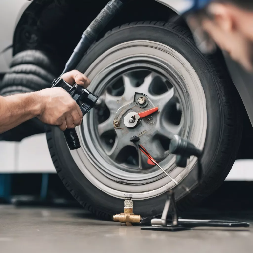 Kiểm tra lốp ô tô