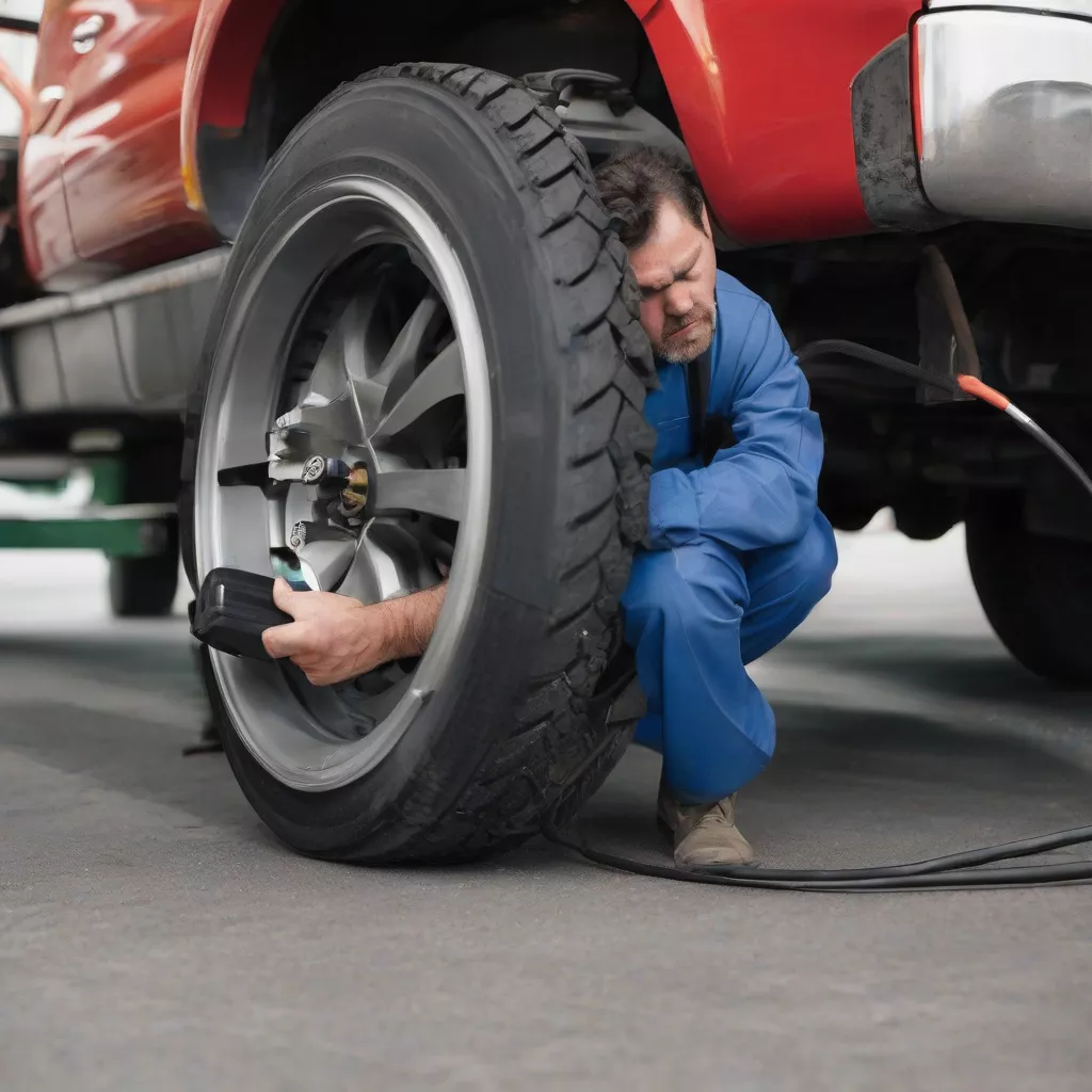 Xử lý tình huống "Thủng Lốp Xe Ô Tô" nhanh chóng và hiệu quả