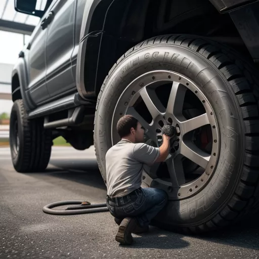 Truck Tire Inspection