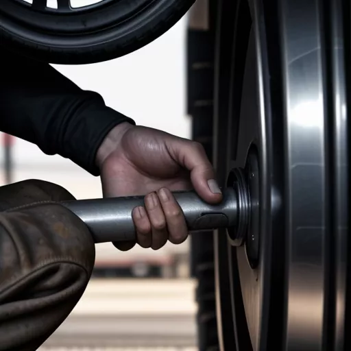 Inspecting truck grease