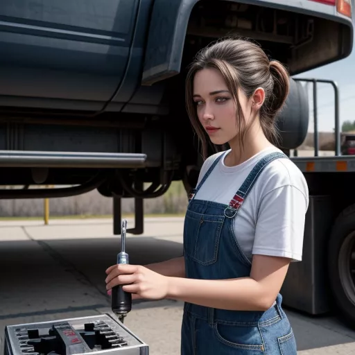 Kiểm tra nhớt hộp số xe tải