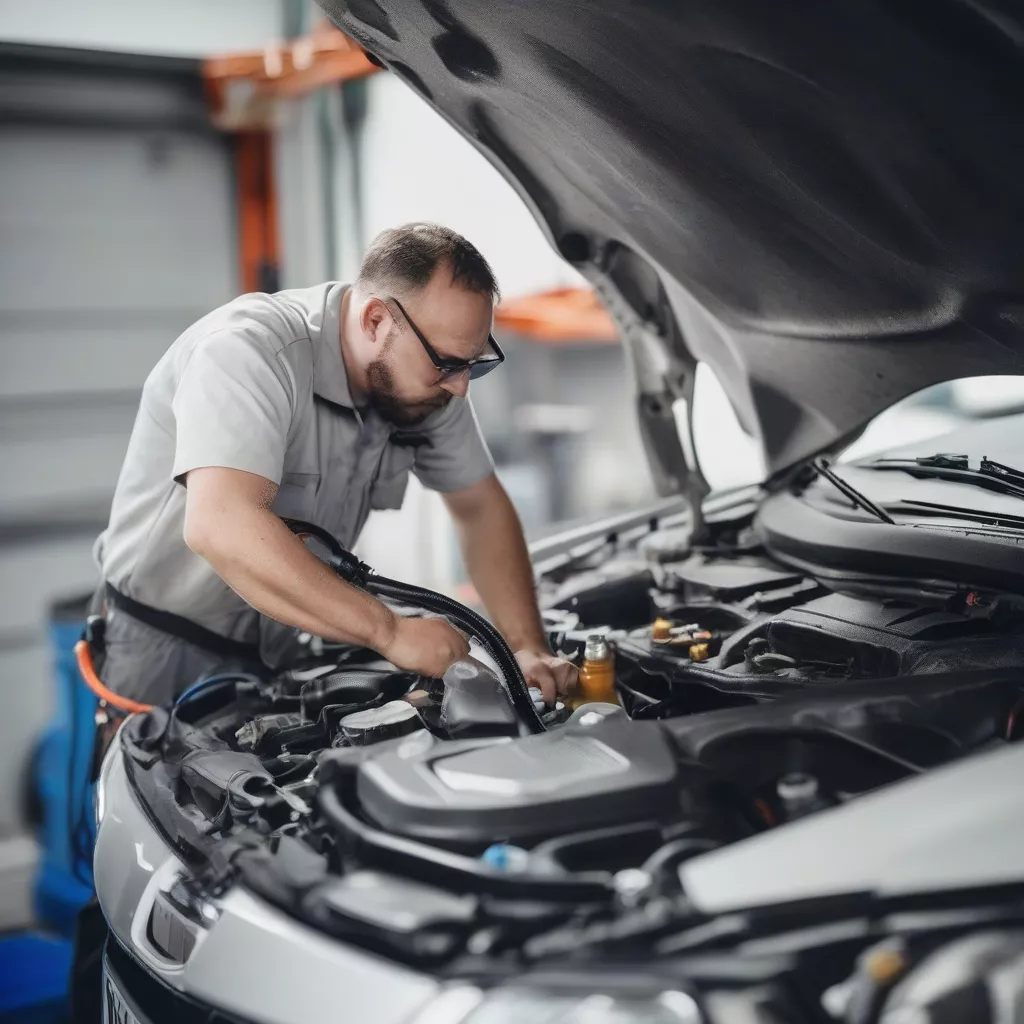 Checking car coolant