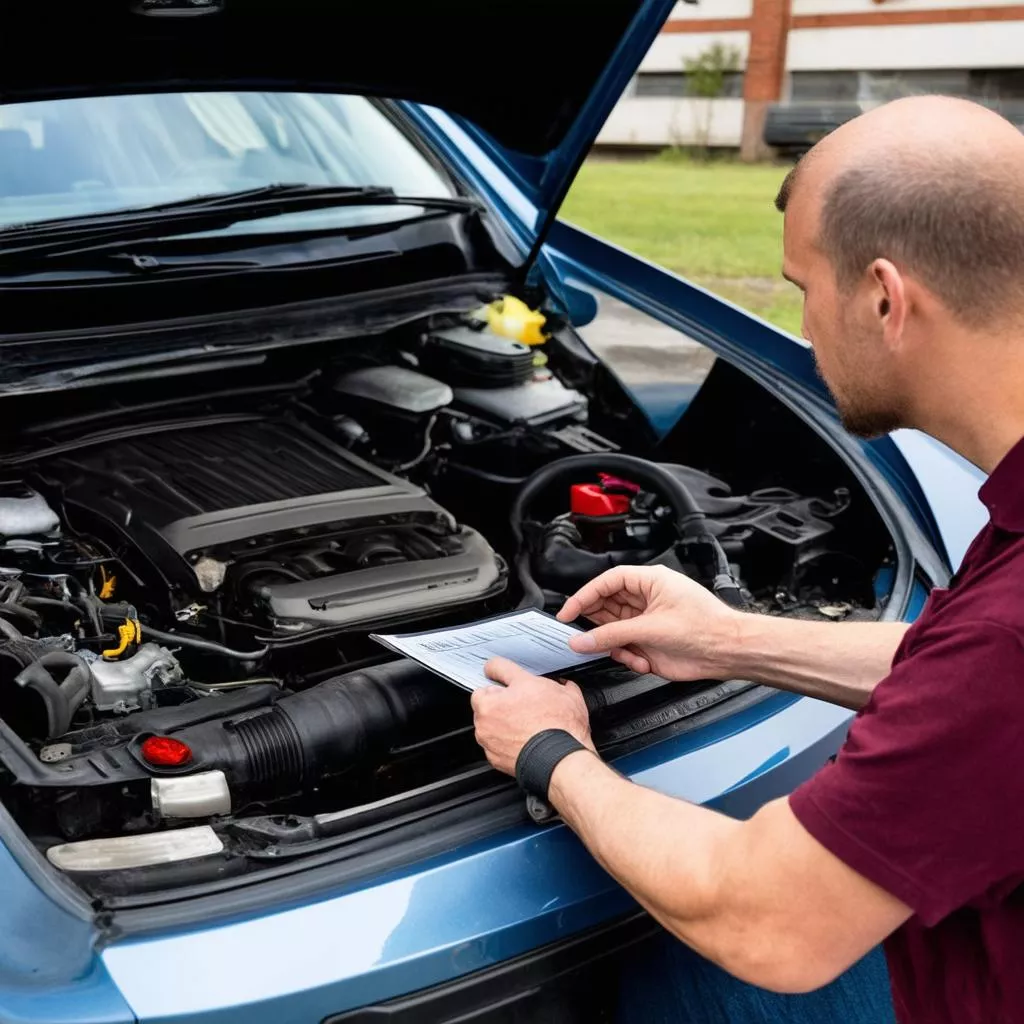 Kiểm tra phụ tùng ô tô