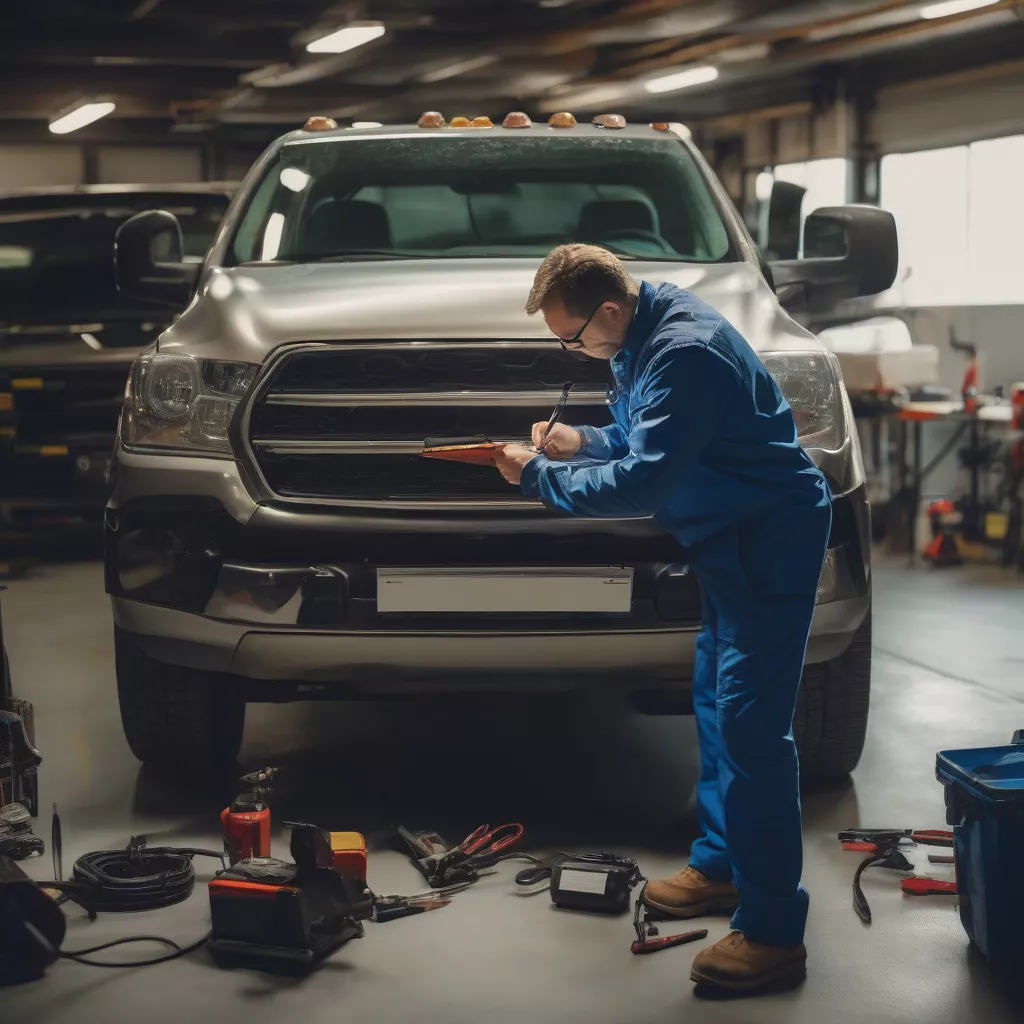 Kiểm tra sau khi làm đồng ô tô tải