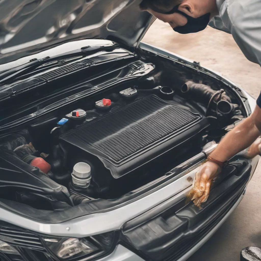 Kiểm tra thông két nước ô tô