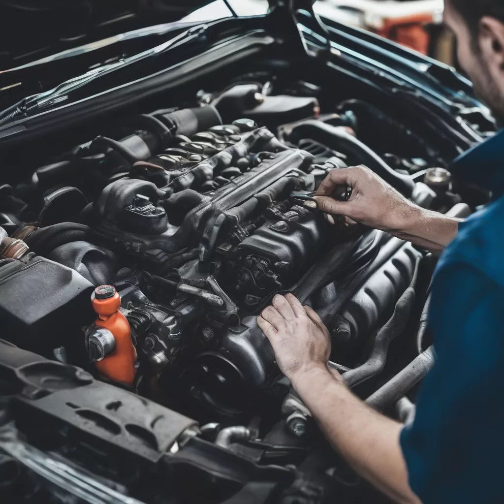 Inspection d'une voiture