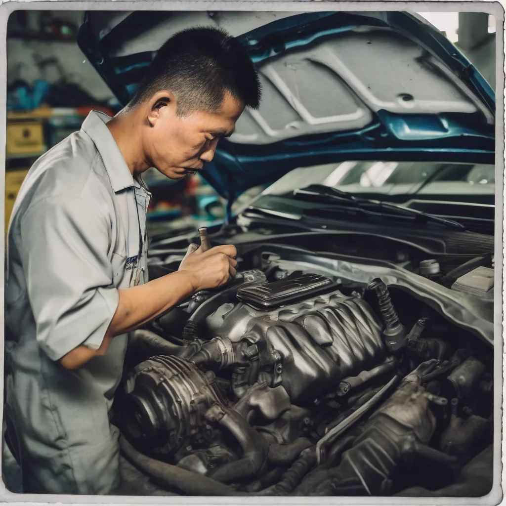 Inspeção de um carro usado