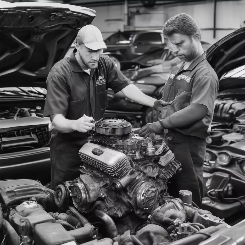 Inspecting a used car