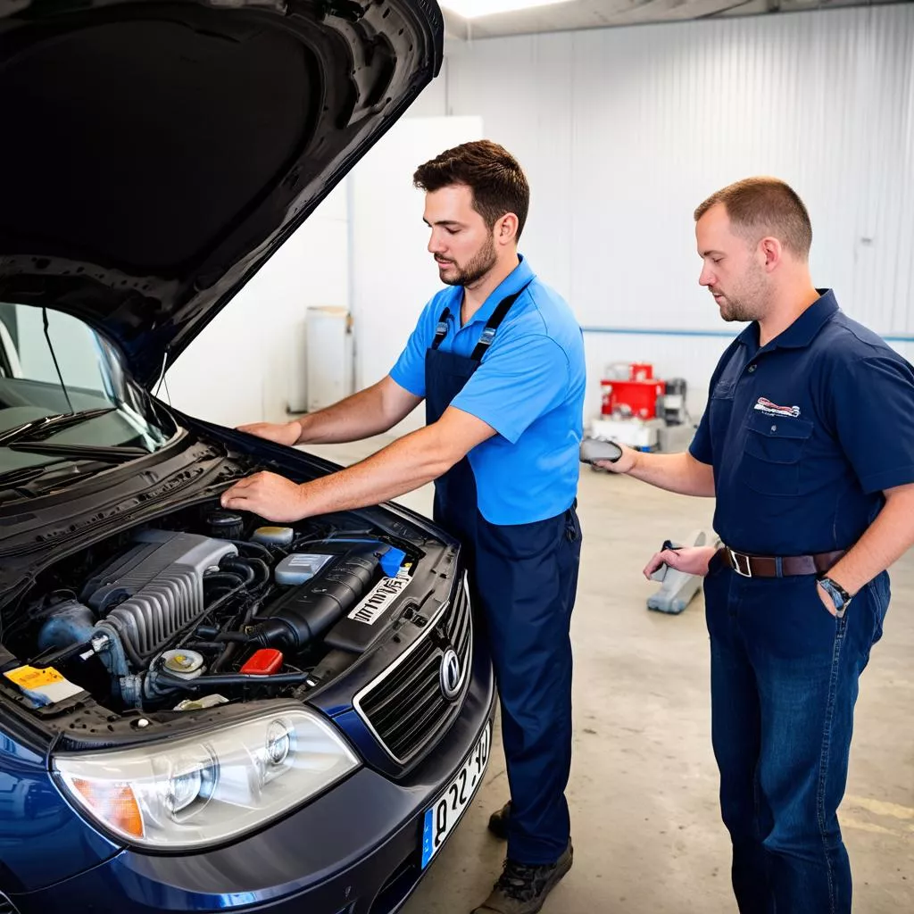 Gebrauchtwagenprüfung