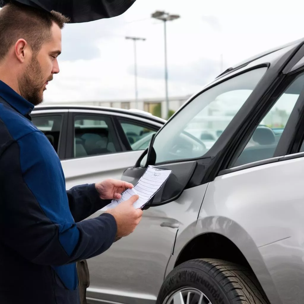 Kiểm tra xe ô tô cũ