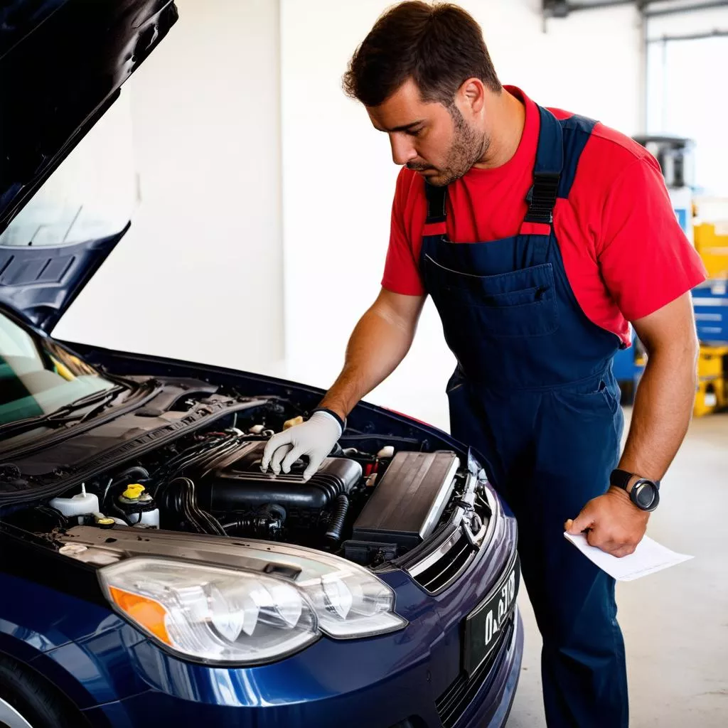 Kiểm tra xe ô tô cũ