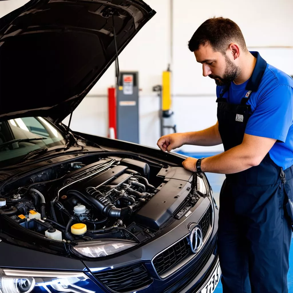 Kiểm tra xe ô tô cũ