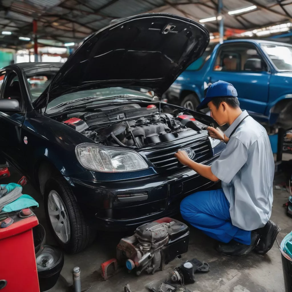 Kiểm tra xe ô tô cũ tại Đà Nẵng