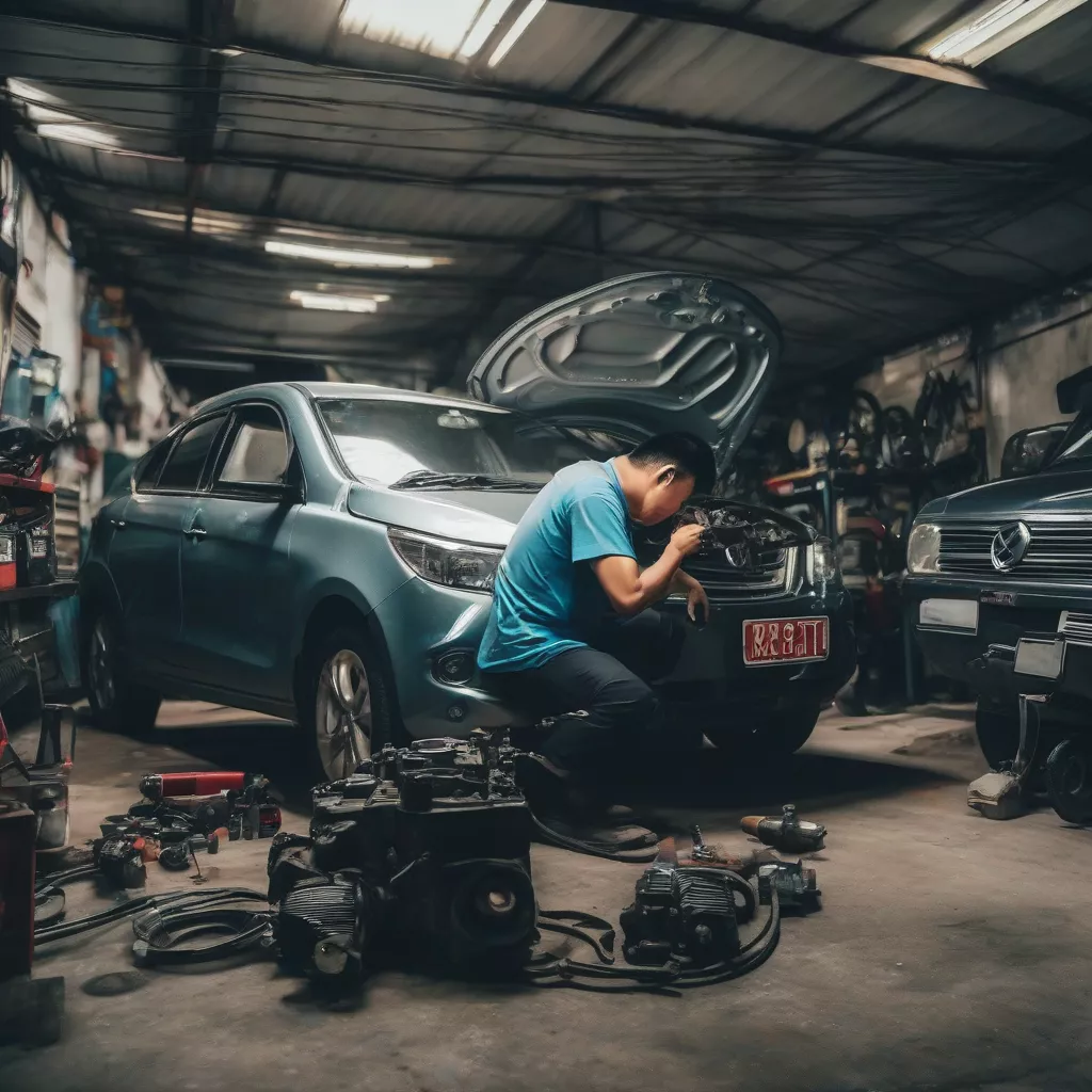 Kiểm tra xe ô tô cũ tại Phú Thọ