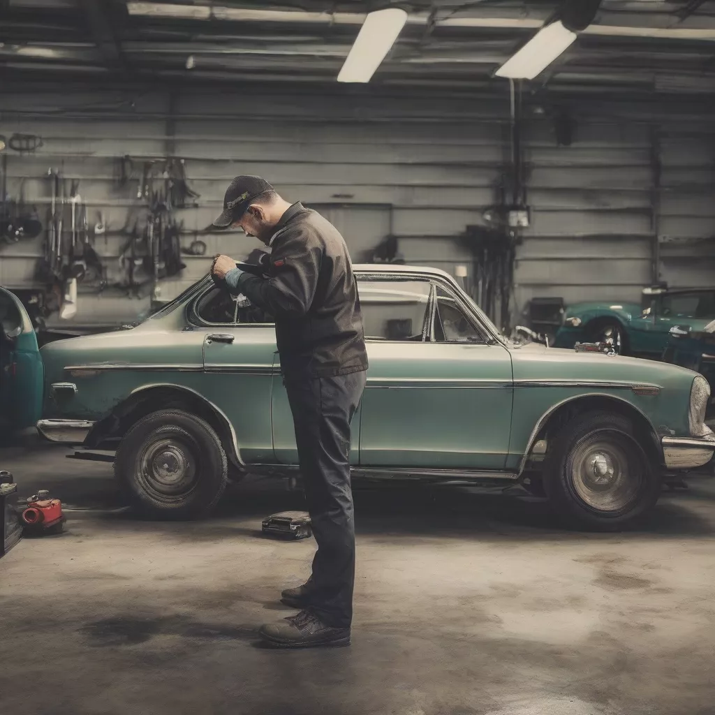 Used car inspection in Hanoi