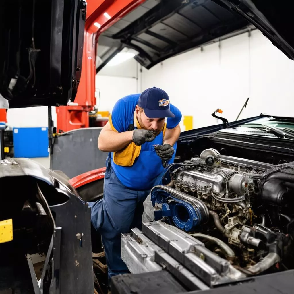 Kiểm tra xe ô tô tải kỹ lưỡng