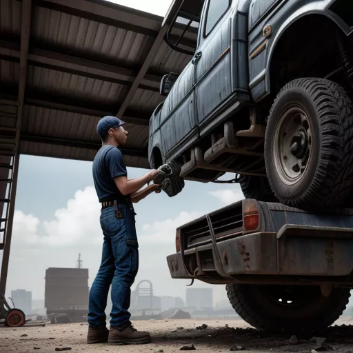 Kiểm tra xe tải cũ