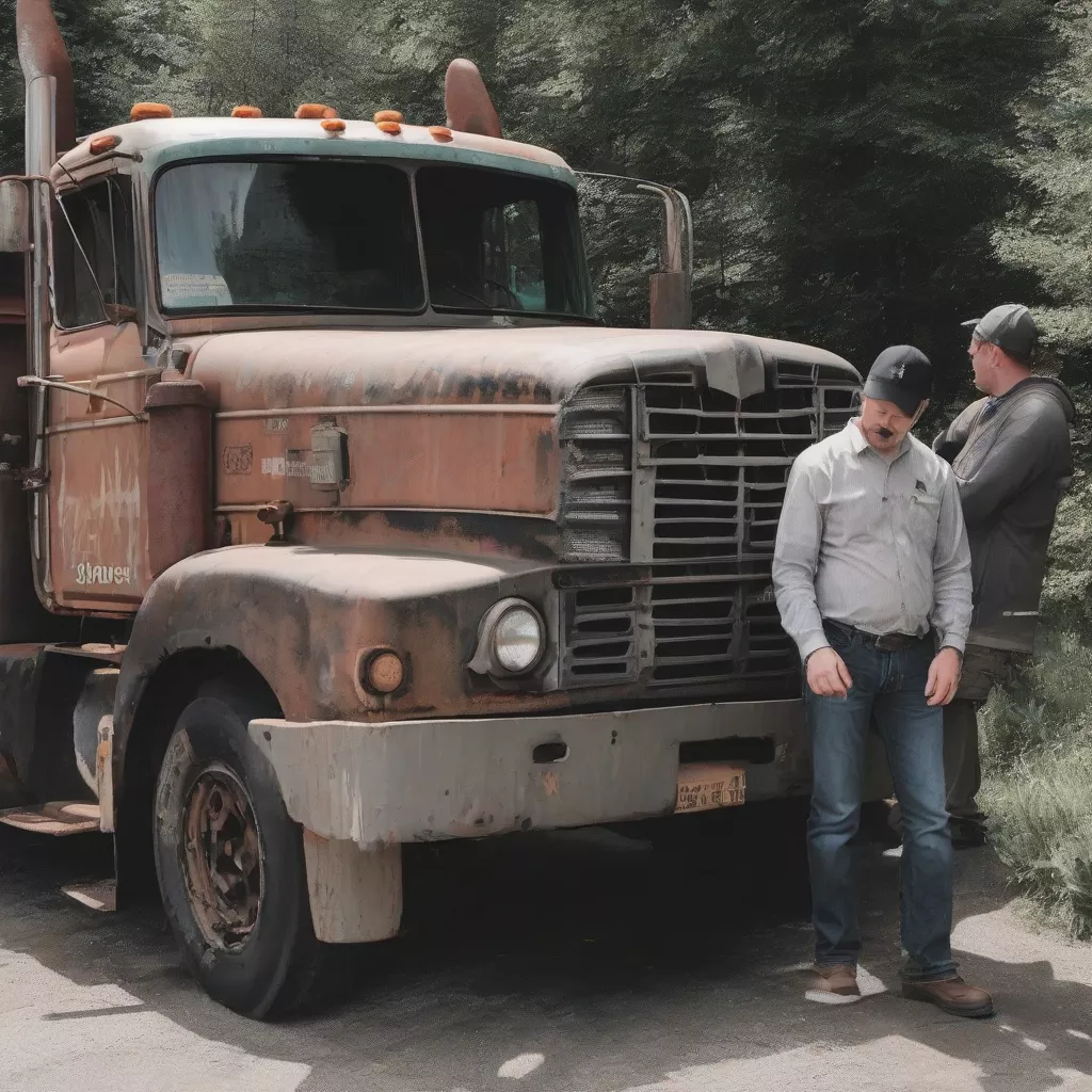 Kiểm tra xe tải cũ