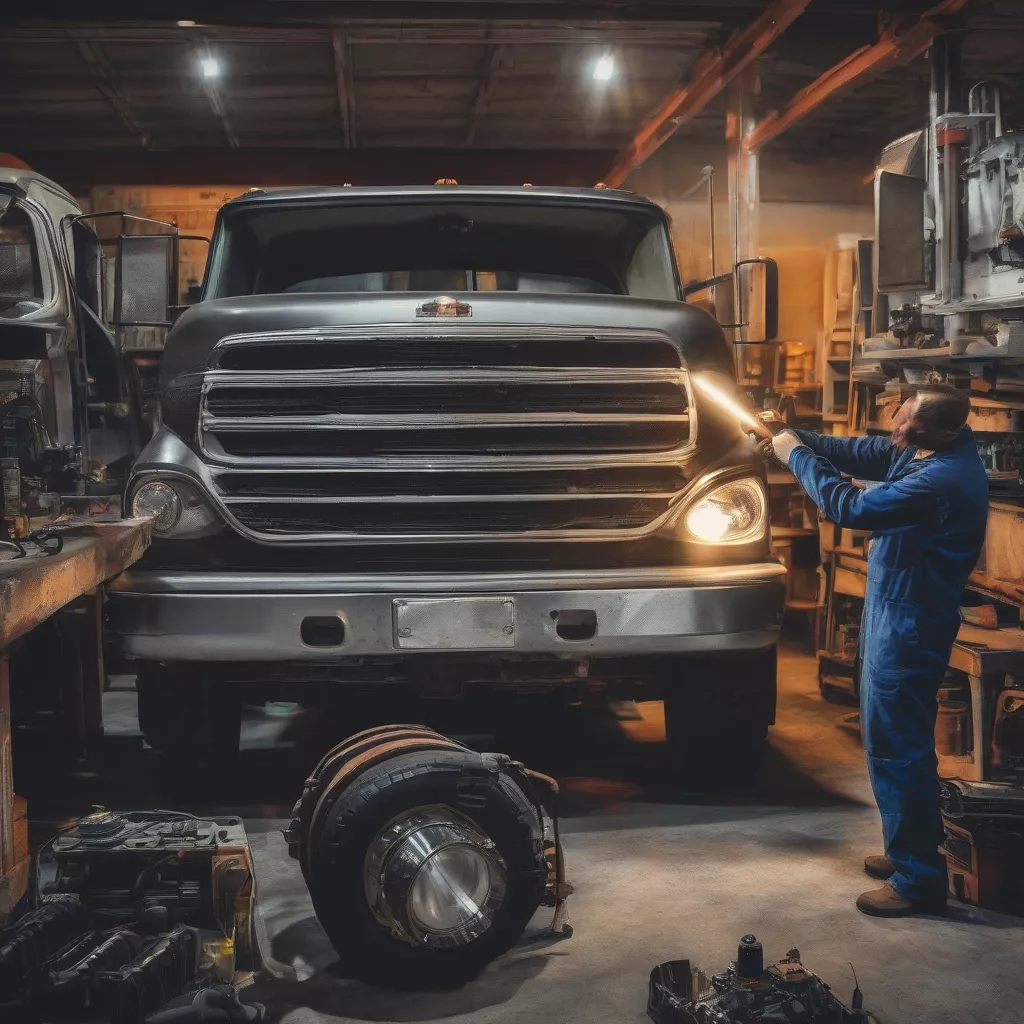 Used Truck Inspection