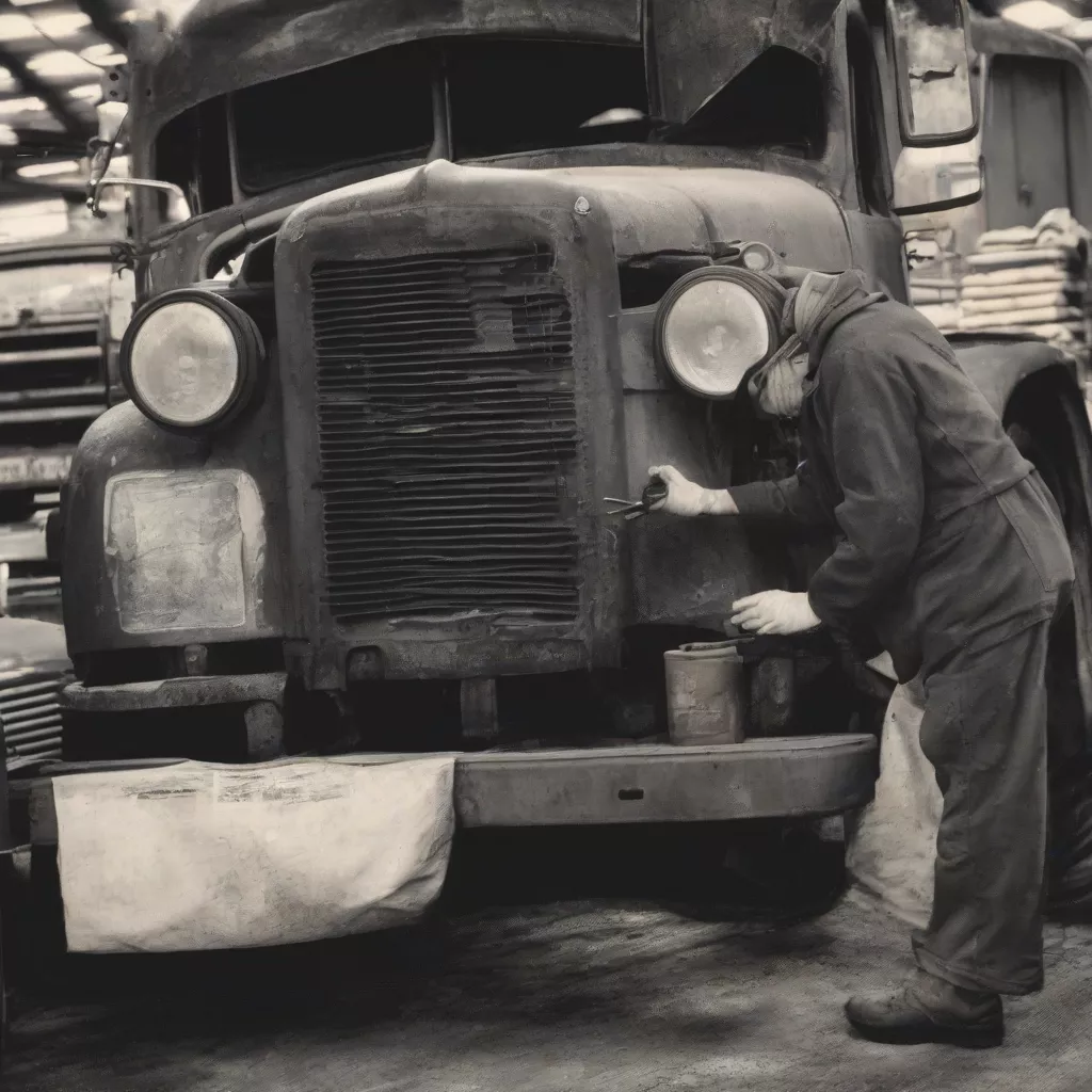 Kiểm tra xe tải cũ