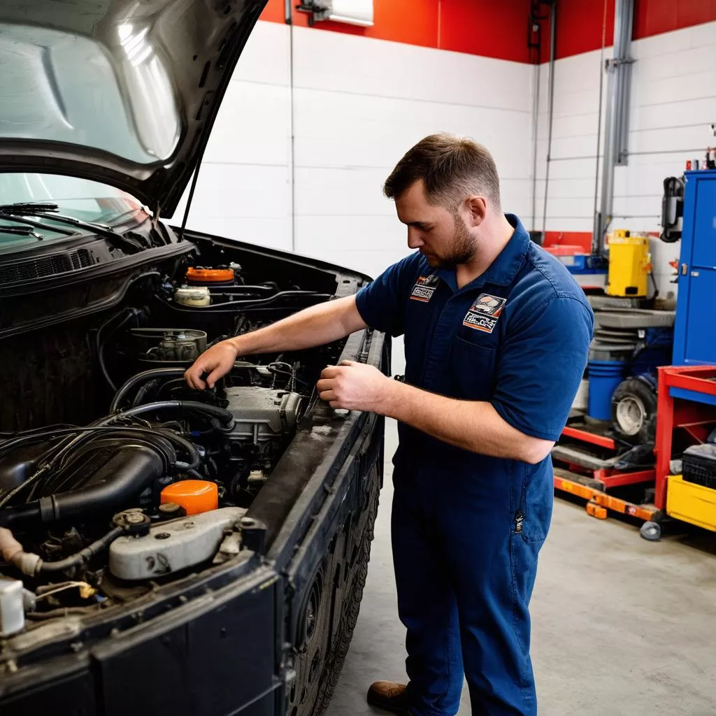 Gebraucht-LKW Inspektion