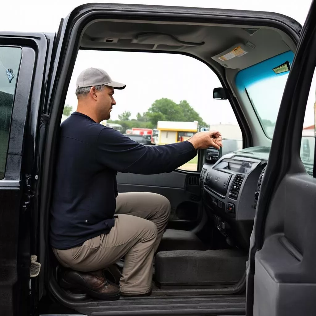 Controllo di un Camion Usato