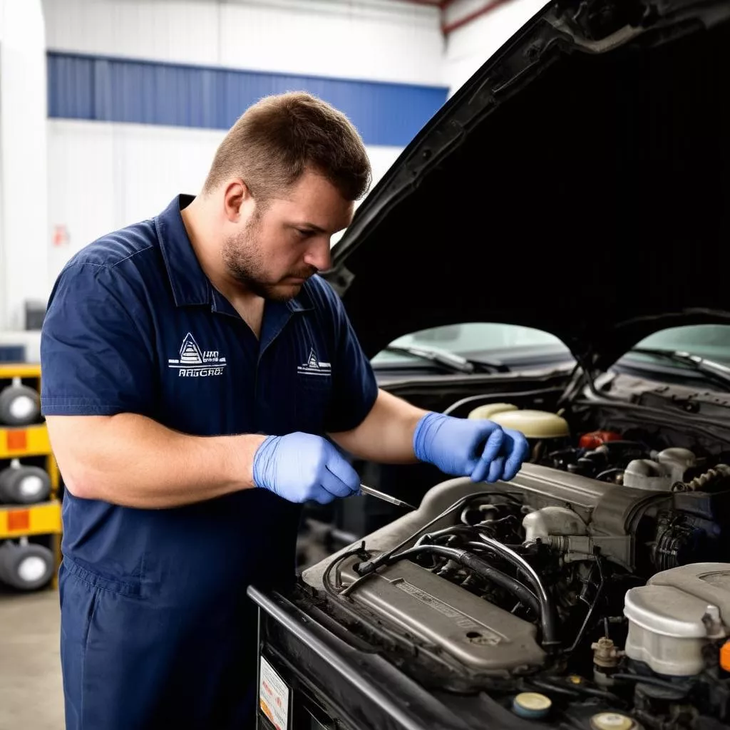 Kiểm tra xe tải cũ