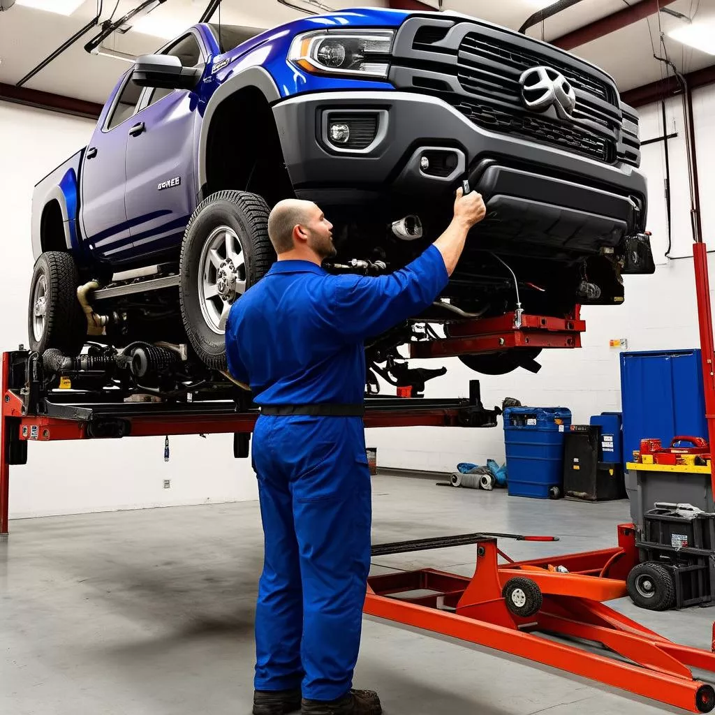 Kiểm tra xe tải cũ trước khi mua