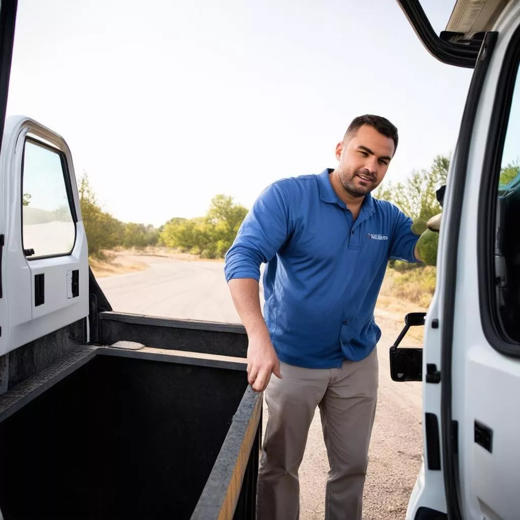 Truck Inspection Before Rental