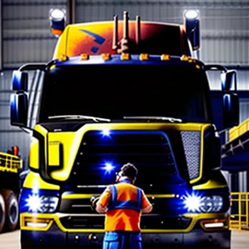 Inspecting a Used VinaXuki 650kg Truck