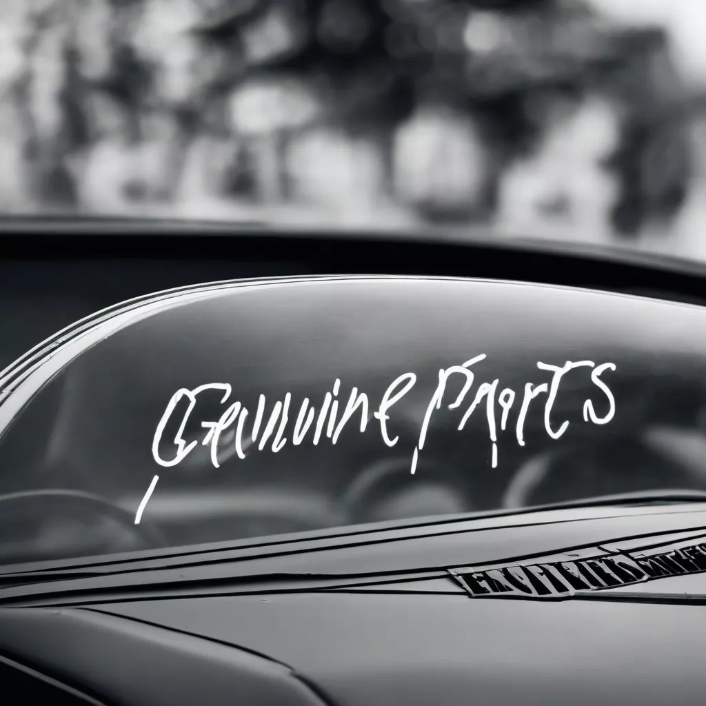 Kính chắn gió ô tô chính hãng