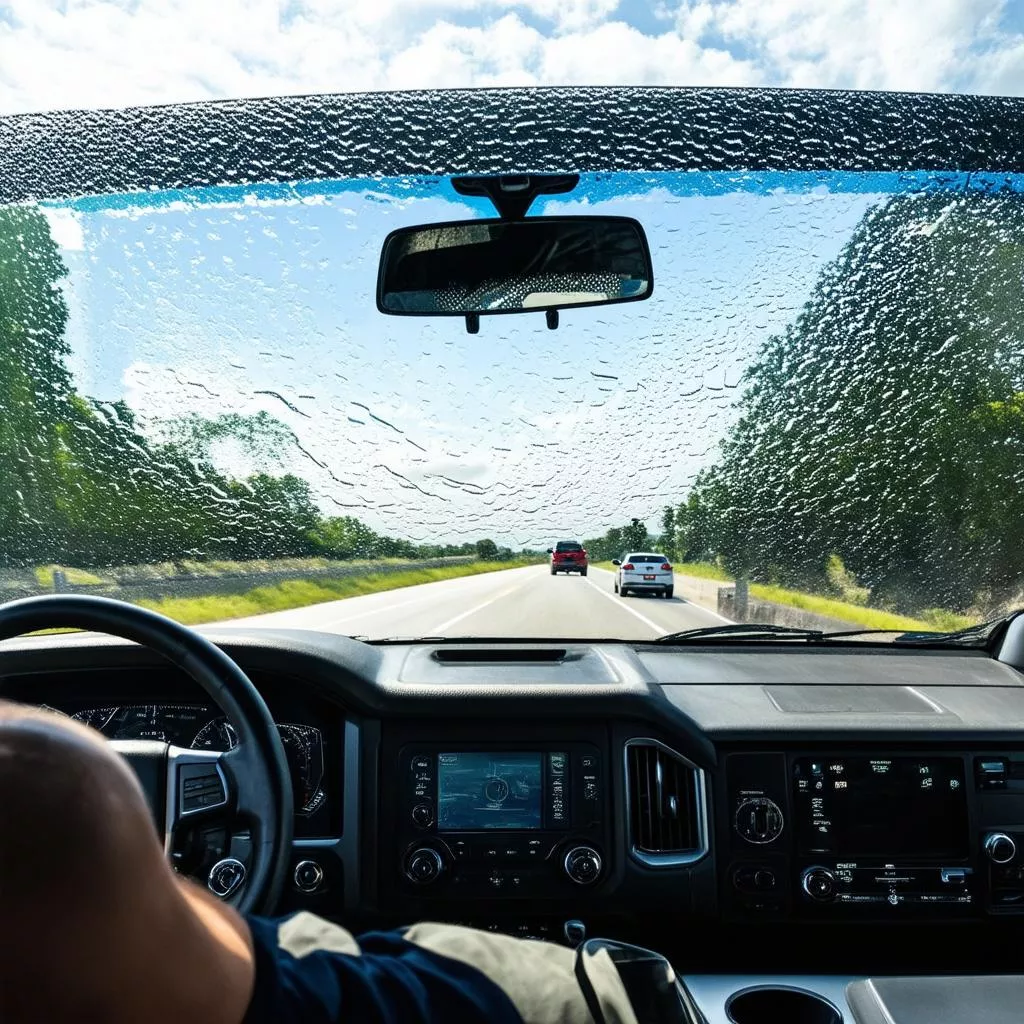 Pára-brisas de camião