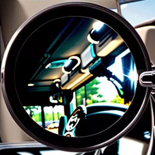 圆形广角盲点镜