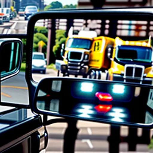 卡车必备：广角盲点镜