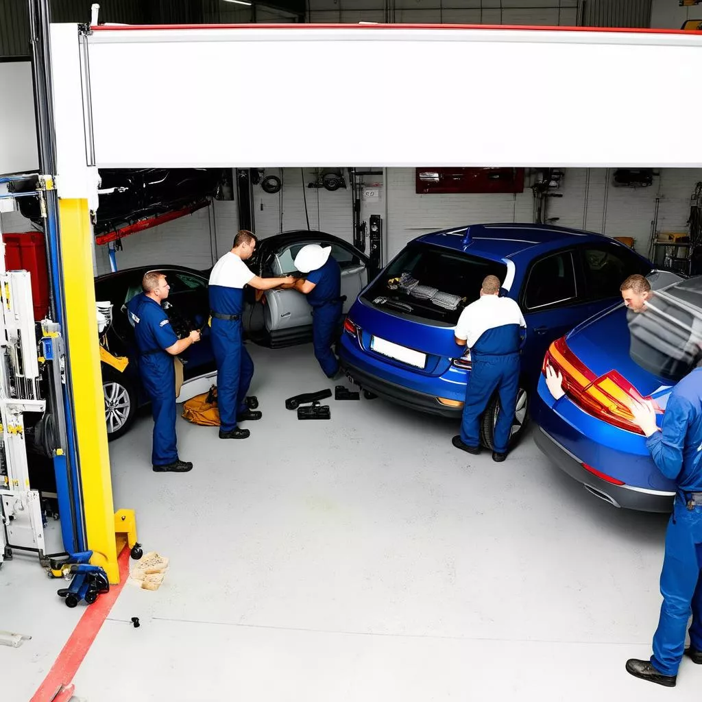 Kinh doanh gara ô tô