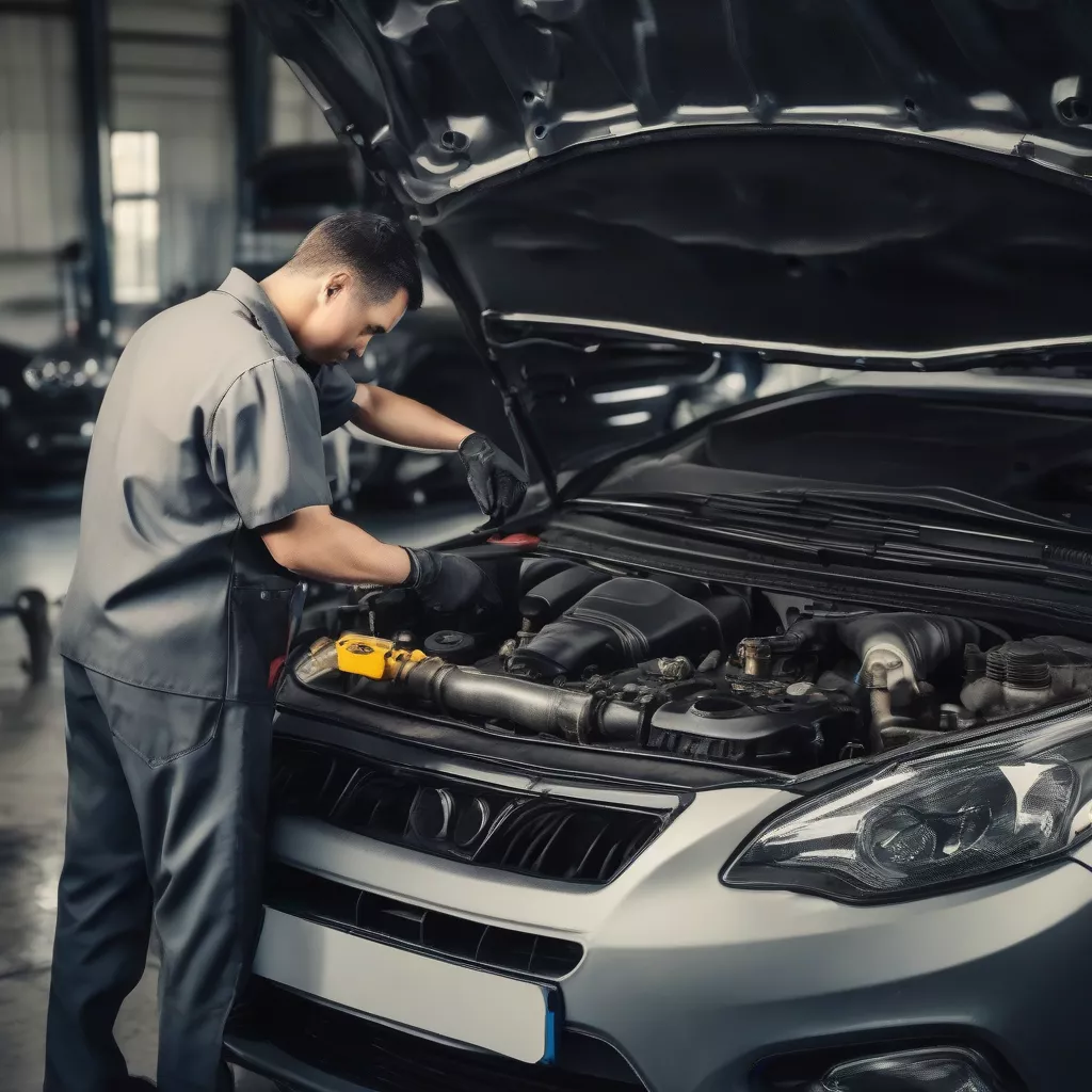 Thorough car inspection before purchase