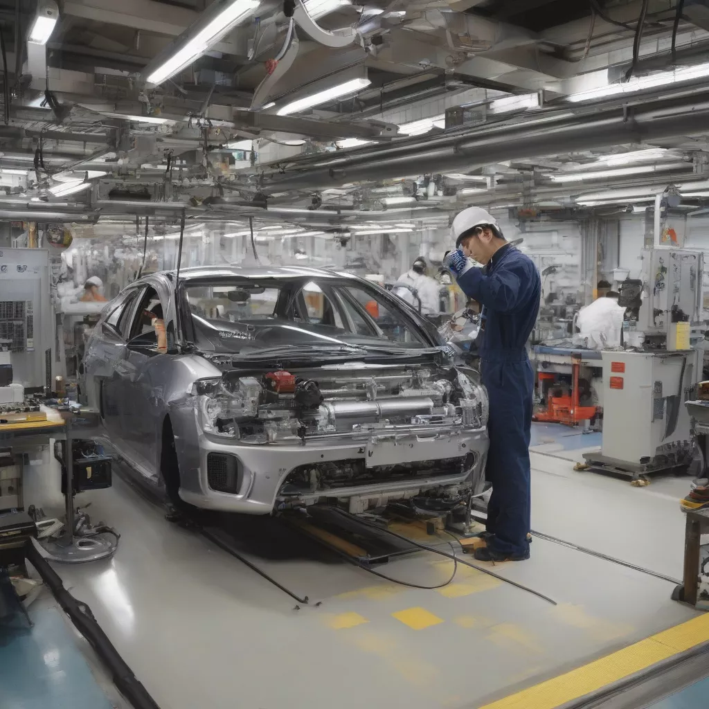 Kỹ sư ô tô làm việc tại Nhật